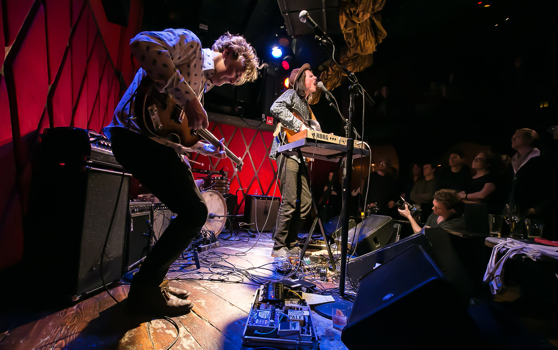 Wake Owl at Rockwood Music Hall by music photographer Deborah Lowery