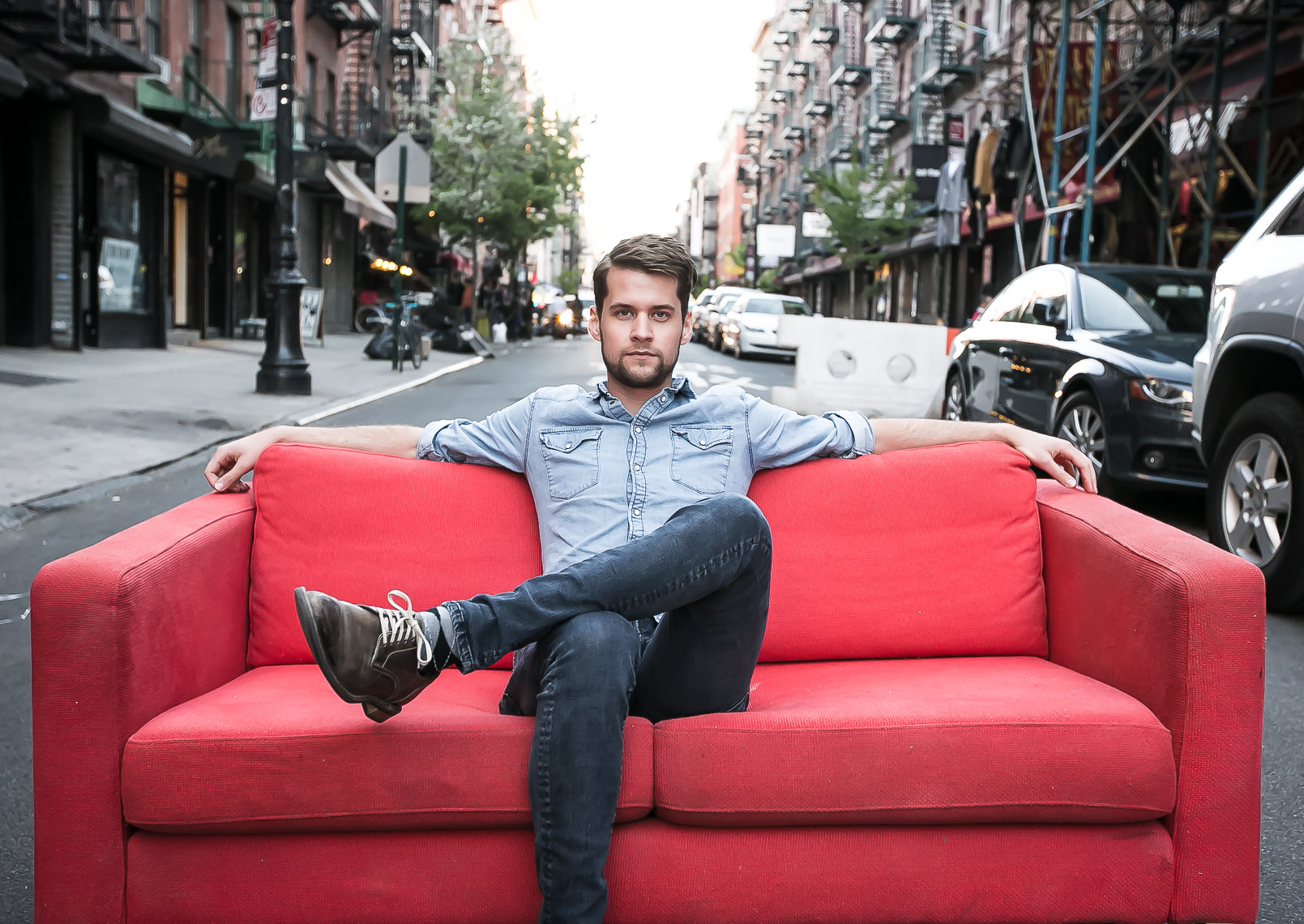 Matt Hires by music portrait photographer Deborah Lowery