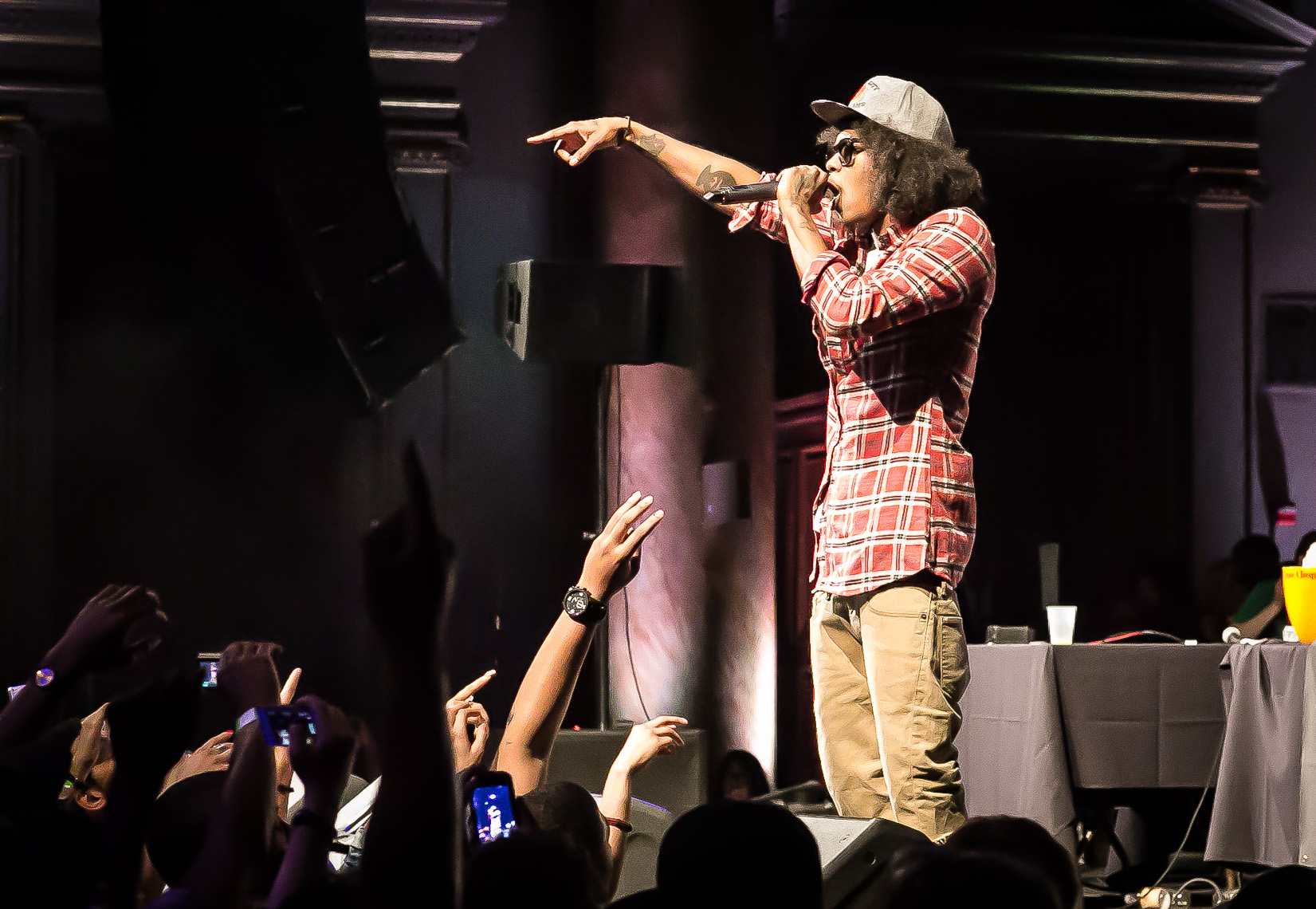 Ab-Soul with Black Hippy by music photographer Deborah Lowery